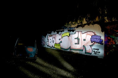 Graffiti Wall in Köln - Photo by Jupiter - Weise, Böse, Böser (2012)