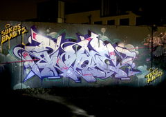 Graffiti Wall in Köln - Photo by Jupiter - Plaque, Bandits, SUK (2013)