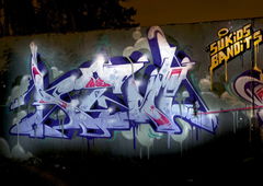 Graffiti Wall in Köln - Photo by Jupiter - Atom, AtomOne, Bandits (2013)