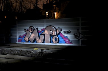 Graffiti Bombing in Köln - Photo by Jupiter - INF, Cologne, Colonia (2012)