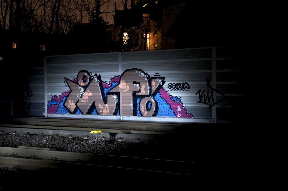 Graffiti Bombing in Köln - Photo by Jupiter - INF, Cologne, Colonia (2012)