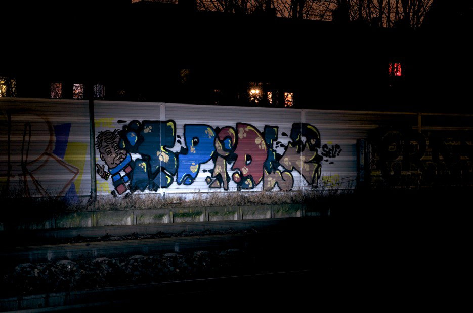 Graffiti Bombing in Köln - Photo by Jupiter - Spider, IMR, ABCP (2012)
