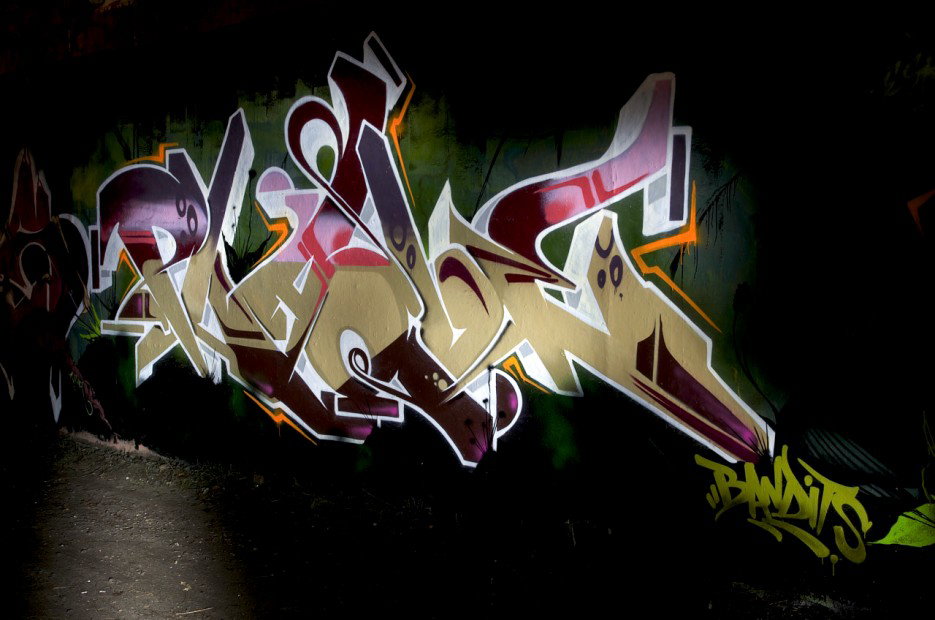 Graffiti Wall in Köln - Photo by Jupiter - Plaque, Bandits, Cologne (2012)