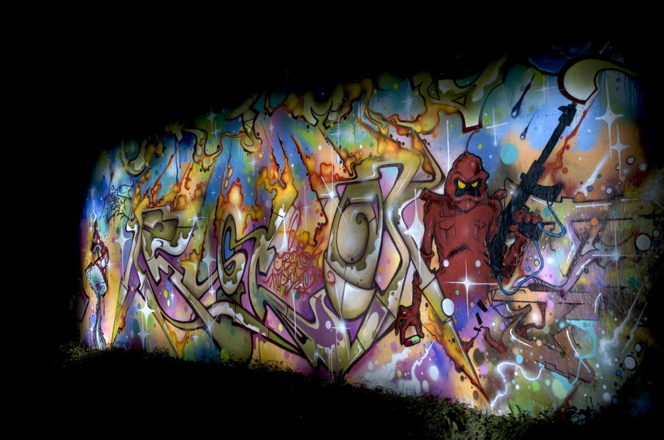 Graffiti Wall in Köln - Photo by Jupiter - Roco, Roko, CPS (2013)