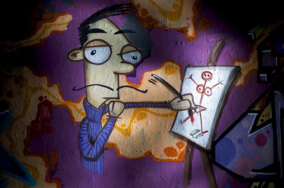 Graffiti Wall in Köln - Photo by Jupiter - CPS, Character, Cologne (2013)
