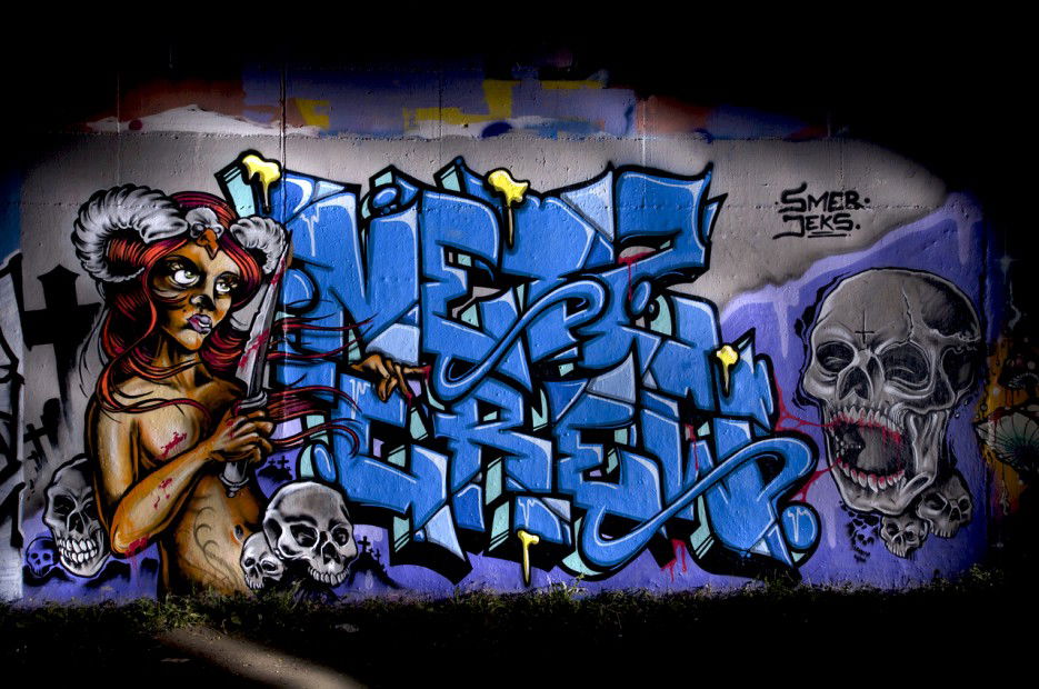 Graffiti Wall in Köln - Photo by Jupiter - Jeks, Smer, Netz (2013)