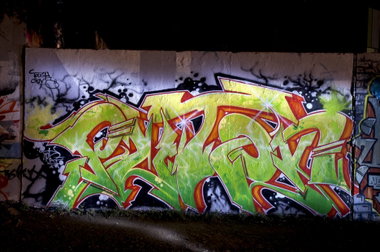 Graffiti Wall in Köln - Photo by Jupiter - Puton, Netz, VeintiUno (2013)