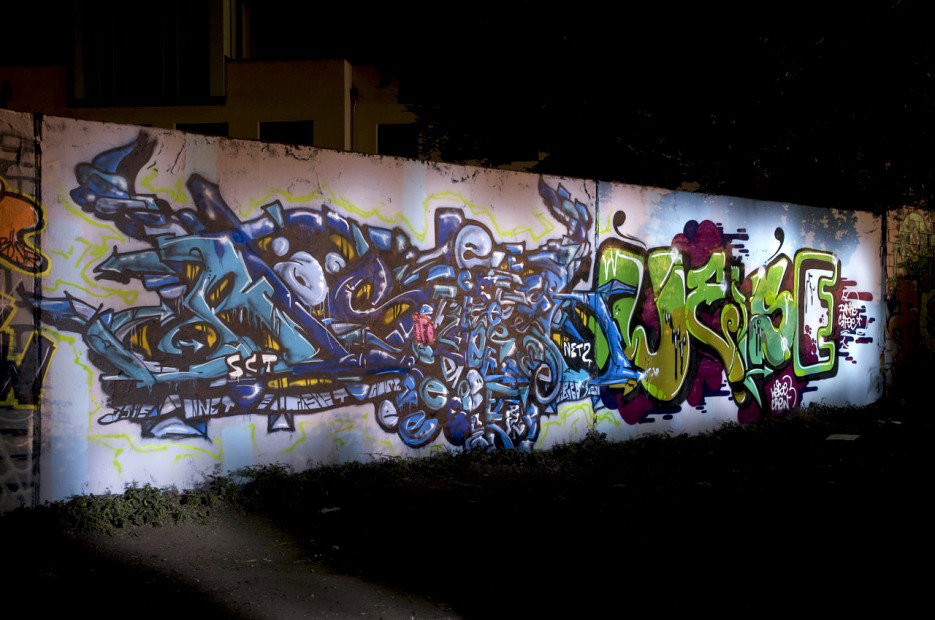 Graffiti Wall in Köln - Photo by Jupiter - Sifoe, Weise, Netz (2013)
