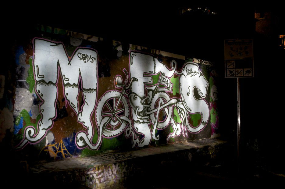 Graffiti Wall in Köln - Photo by Jupiter - Mofas, SQA, Cologne (2013)