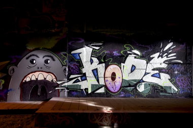 Graffiti Wall in Köln - Photo by Jupiter - Kode, Busta, KVS (2013)