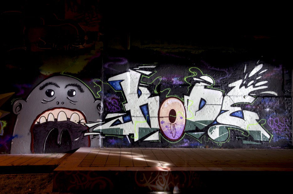 Graffiti Wall in Köln - Photo by Jupiter - Kode, Busta, KVS (2013)