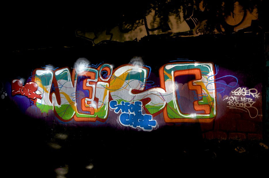 Graffiti Wall in Köln - Photo by Jupiter - Weise, Netz, Cologne (2013)