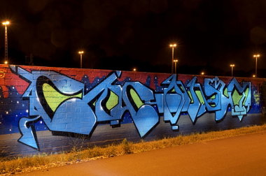 Graffiti Wall in Köln - Photo by Jupiter - Coconut, Alme, Alme-Crew (2013)