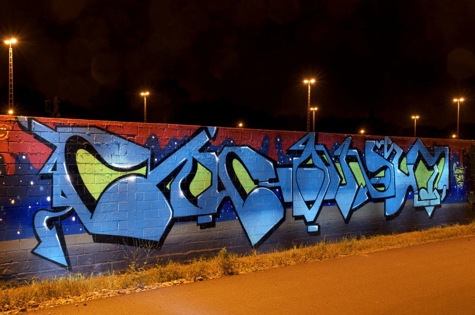 Graffiti Wall in Köln - Photo by Jupiter - Coconut, Alme, Alme-Crew (2013)