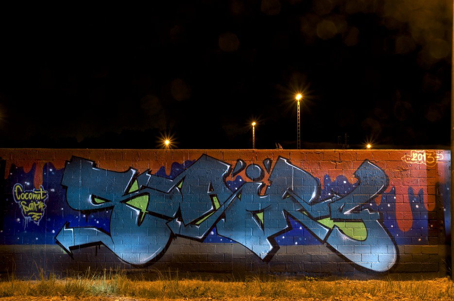 Graffiti Wall in Köln - Photo by Jupiter - Sair, Alme, Alme-Crew (2013)