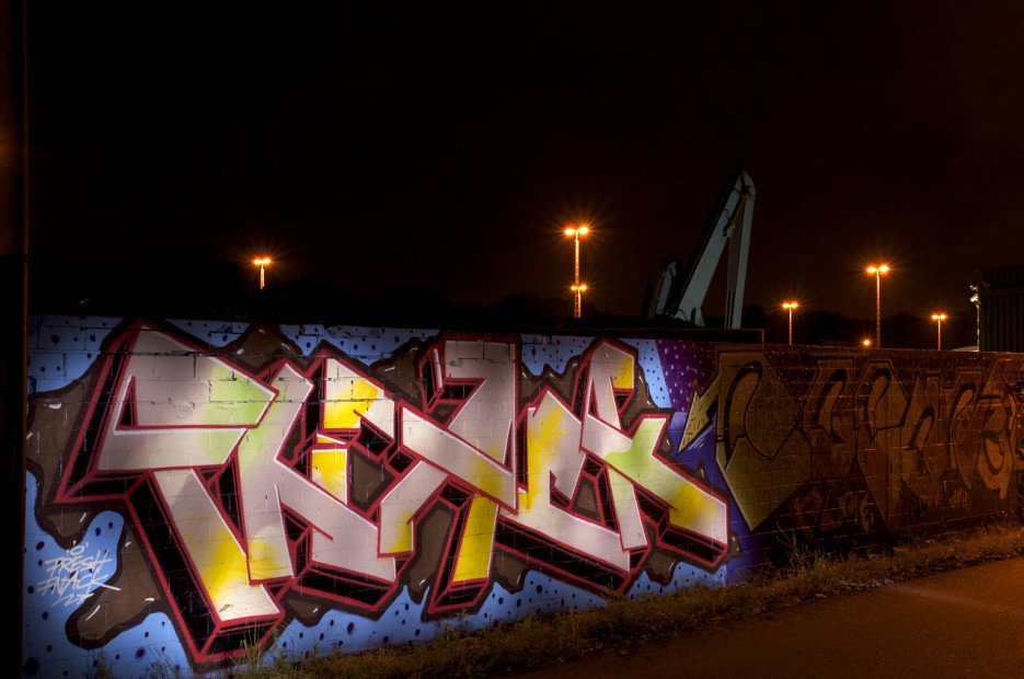 Graffiti Wall in Köln - Photo by Jupiter - FNack, Cologne, Colonia (2013)
