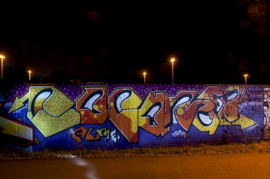 Graffiti Wall in Köln - Photo by Jupiter - Coconut, Alme, Alme-Crew (2013)