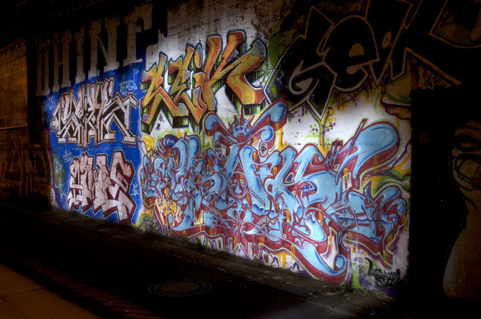 Graffiti Wall in Bonn - Photo by Jupiter - Seik, Bonn, BridgeWorks