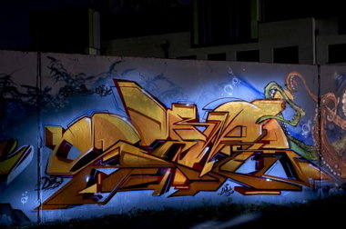 Graffiti Wall in Köln - Photo by Jupiter - Semor, TAD, DHS (2013)