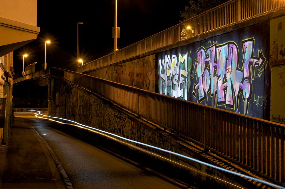 Graffiti Wall in Bonn - Photo by Jupiter - Nozz, Postr, OH