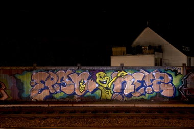 Graffiti Bombing in Köln - Photo by Jupiter - Jeks, EPSC, Netz (2012)