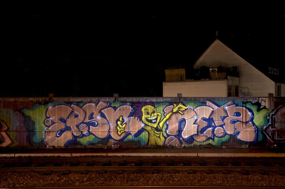 Graffiti Bombing in Köln - Photo by Jupiter - Jeks, EPSC, Netz (2012)
