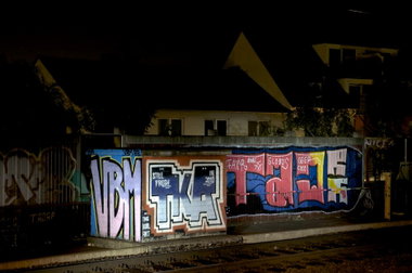 Graffiti Bombing in Köln - Photo by Jupiter - VBM, TKA, Tajrr (2013)
