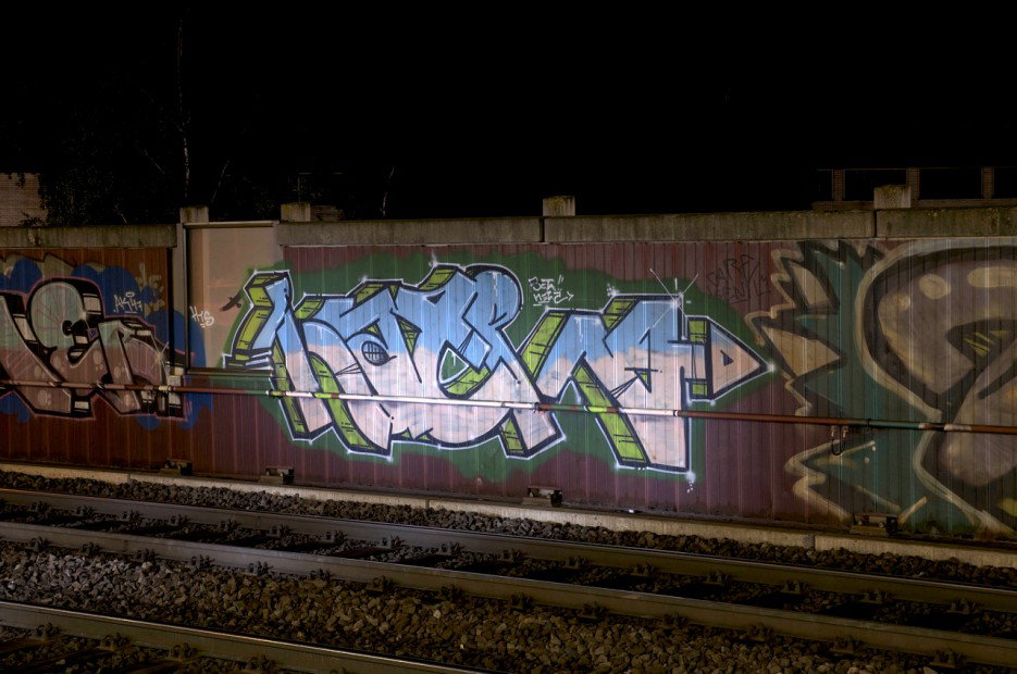 Graffiti Bombing in Köln - Photo by Jupiter - Hate, SCT, Netz