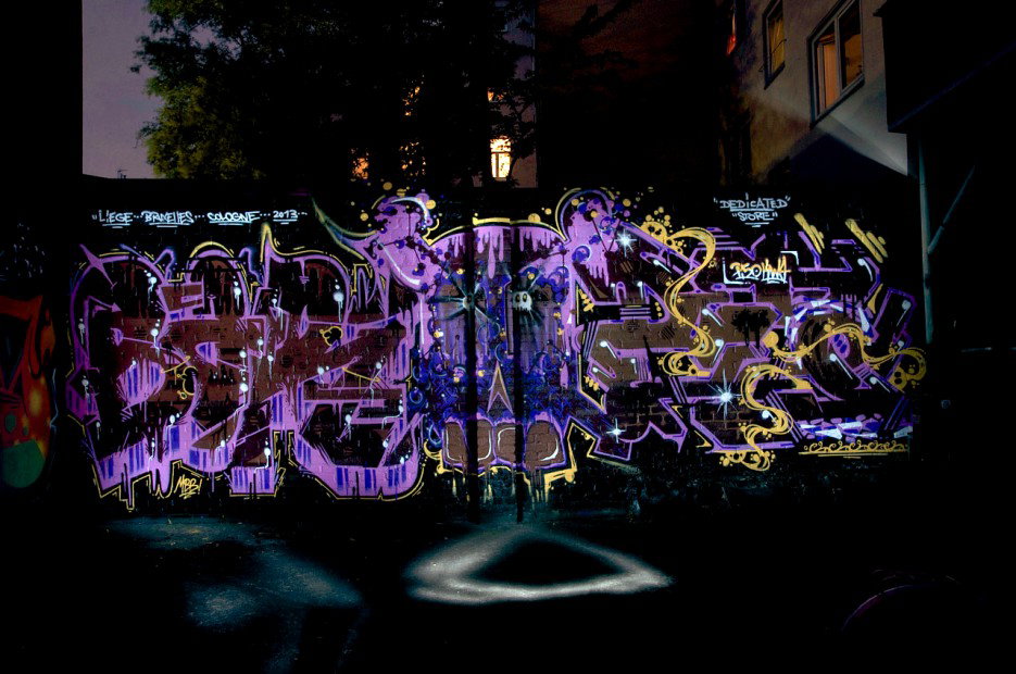 Graffiti Wall in Köln - Photo by Jupiter - Bari, Deks, Plank (2013)