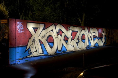 Graffiti Wall in Köln - Photo by Jupiter - Hate, Netz, SCT (2013)