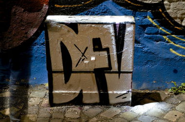 Graffiti Artwork in Köln - Photo by Jupiter - DFV, Objects, Night-Objects (2013)