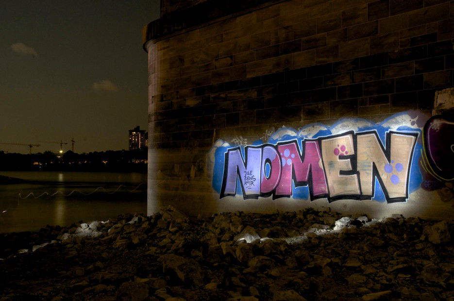 Graffiti Artwork in Köln - Photo by Jupiter - Nomen, Omen, 354 (2013)