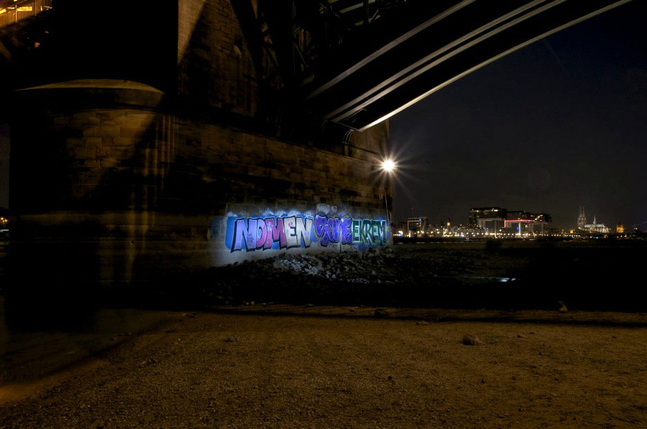 Graffiti Artwork in Köln - Photo by Jupiter - Omen, Sone, Ekrem (2013)