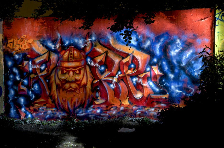 Graffiti Wall in Köln - Photo by Jupiter - Skaf, Character, Cologne (2013)