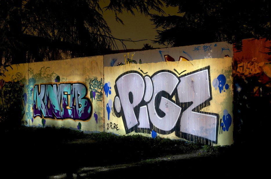 Graffiti Wall in Köln - Photo by Jupiter - Kneb, Pigs, Cologne (2013)