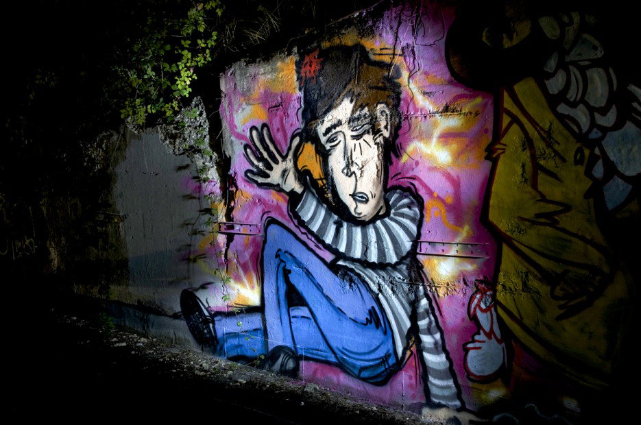 Graffiti Wall in Köln - Photo by Jupiter - SFK, Character, Cologne (2013)