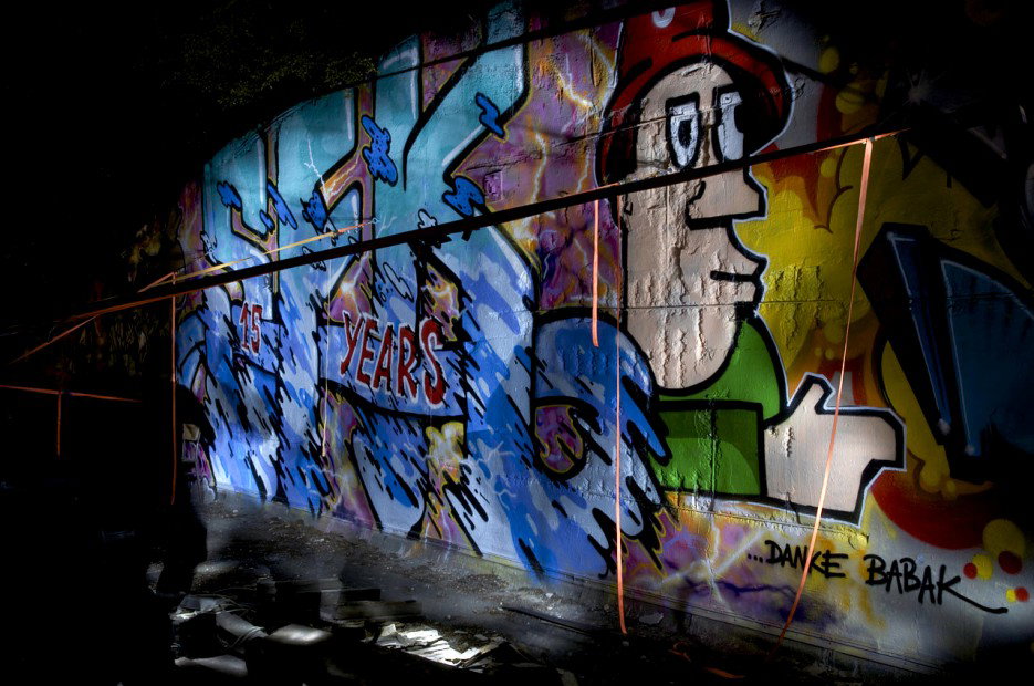 Graffiti Wall in Köln - Photo by Jupiter - SFK, Character, Cologne (2013)