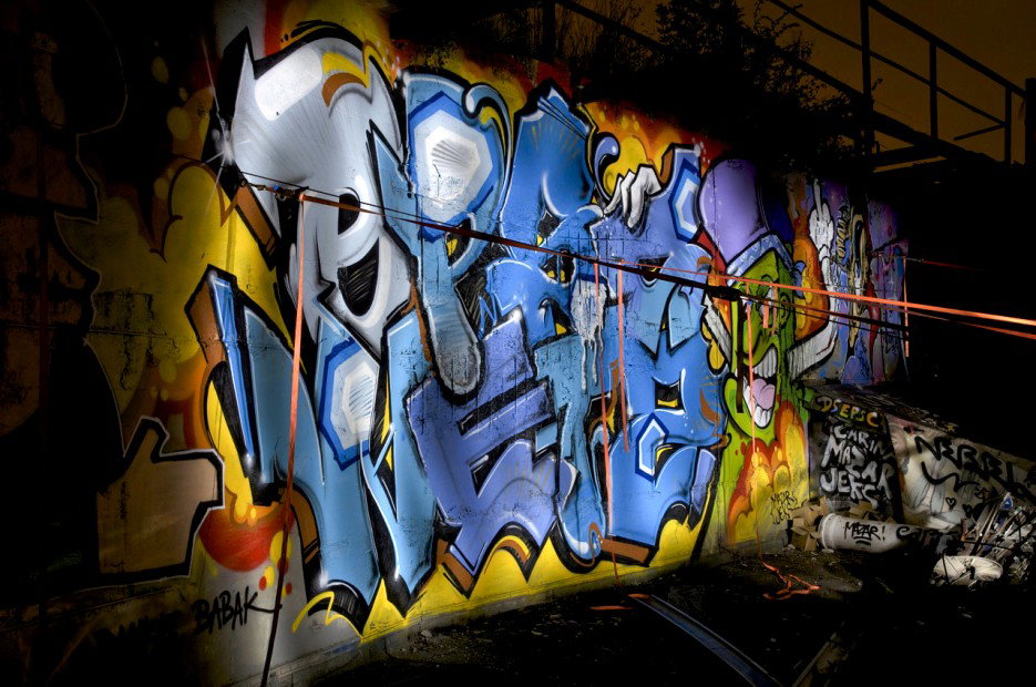 Graffiti Wall in Köln - Photo by Jupiter - Jeks, Mazar, EPSC (2013)