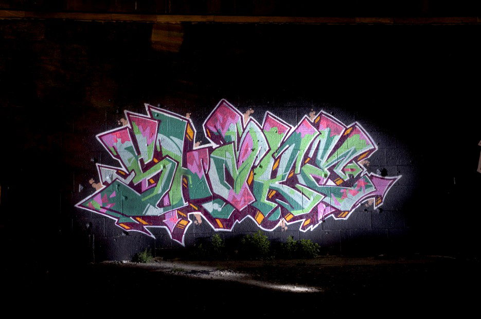 Graffiti Wall in Köln - Photo by Jupiter - Shake, BlackBridge-Serial, Bridges (2013)