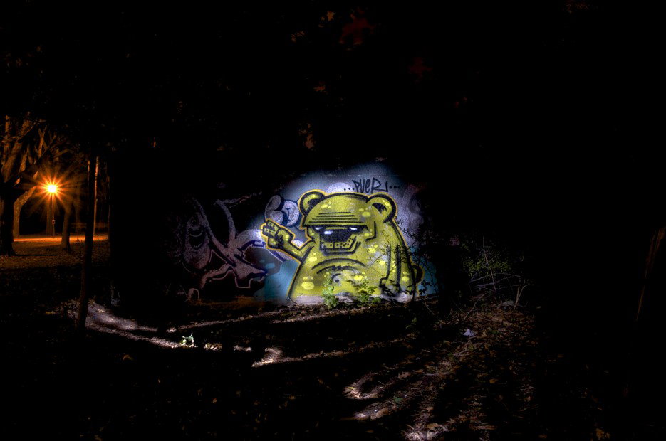 Graffiti Wall in Köln - Photo by Jupiter - Puer, Character, Cologne