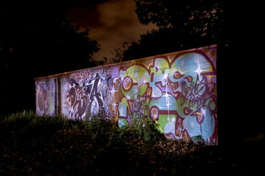 Graffiti Wall in Köln - Photo by Jupiter - Pop, Desper, Despa