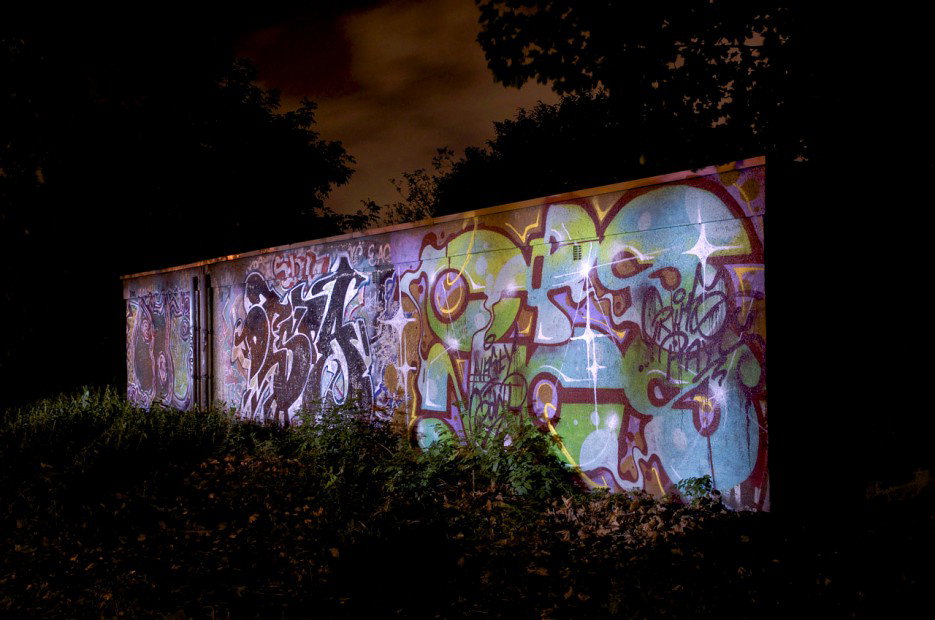 Graffiti Wall in Köln - Photo by Jupiter - Pop, Desper, Despa