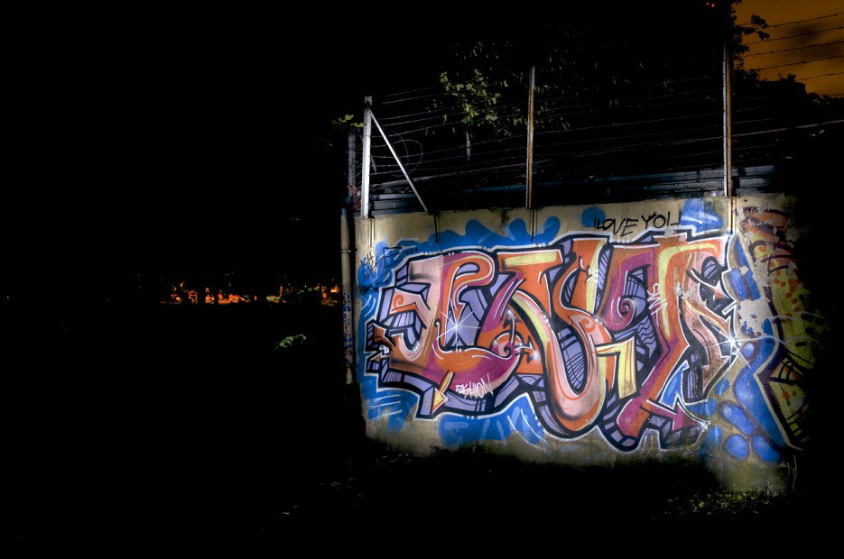 Graffiti Wall in Köln - Photo by Jupiter - Lost, ILoveYou, Cologne