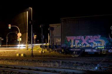Graffiti Train in Köln - Photo by Jupiter - Texas, 354, Cologne