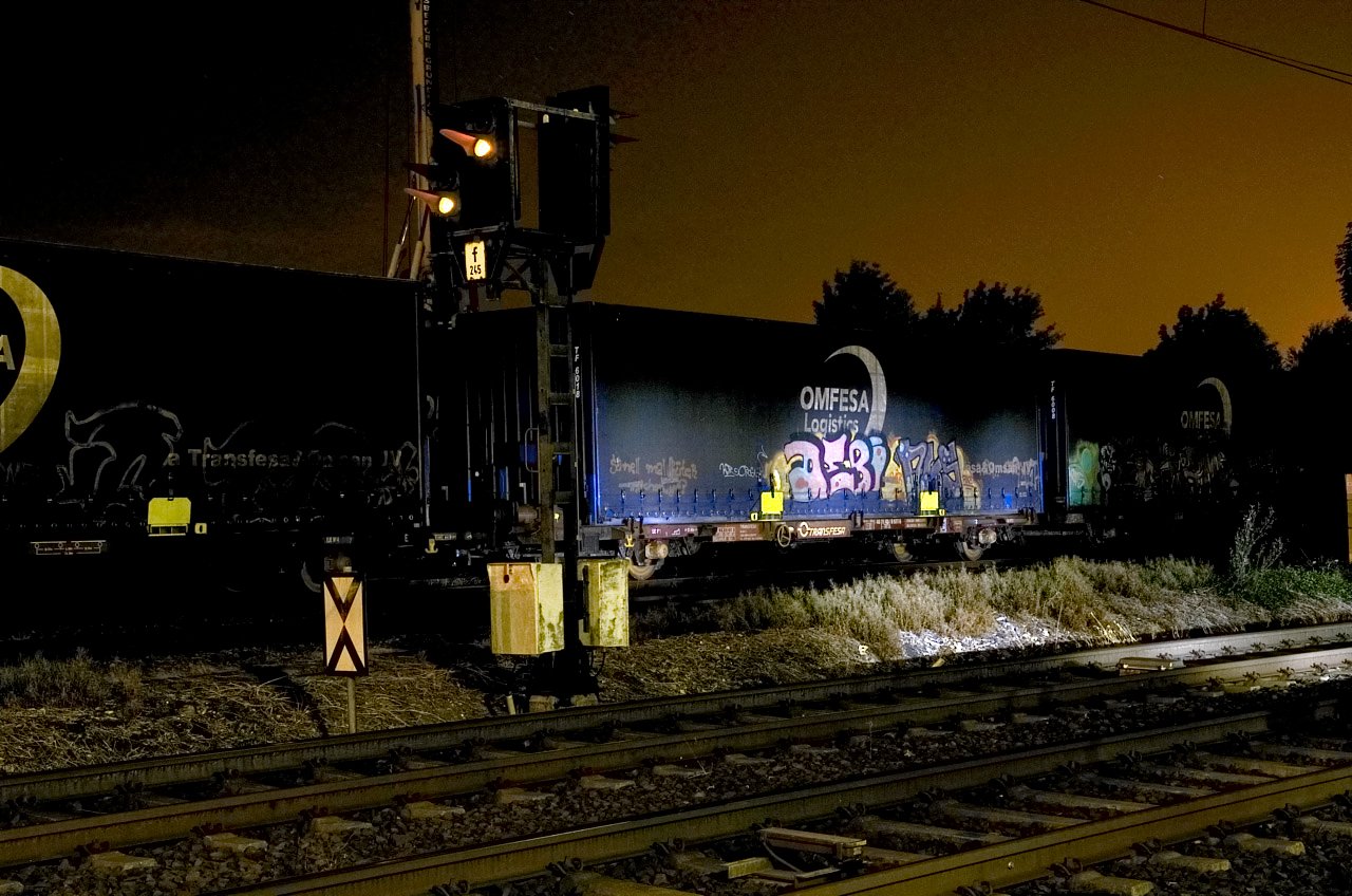 Graffiti Train in Köln - Photo by Jupiter - Debil, Cologne, Colonia