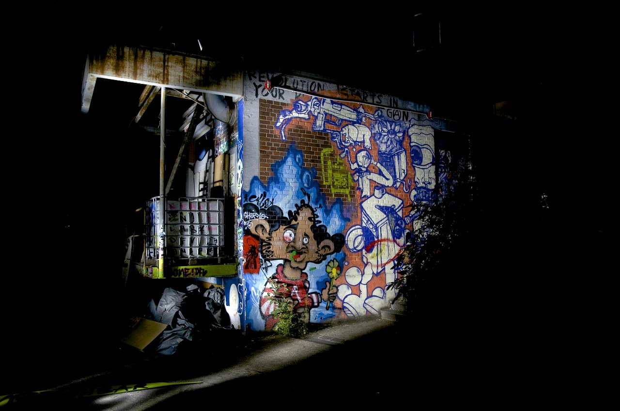 Graffiti Wall in Köln - Photo by Jupiter - Baes, Character, Autonomes