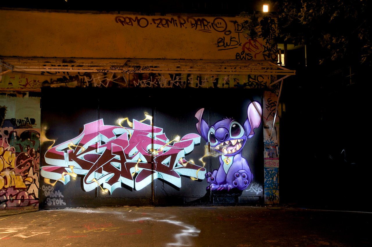 Graffiti Wall in Köln - Photo by Jupiter - Character, Cologne, Colonia (2013)