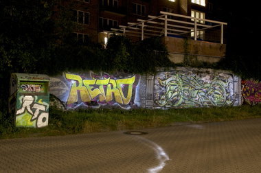 Graffiti Wall in Köln - Photo by Jupiter - Dieno, Retro, RTO (2013)