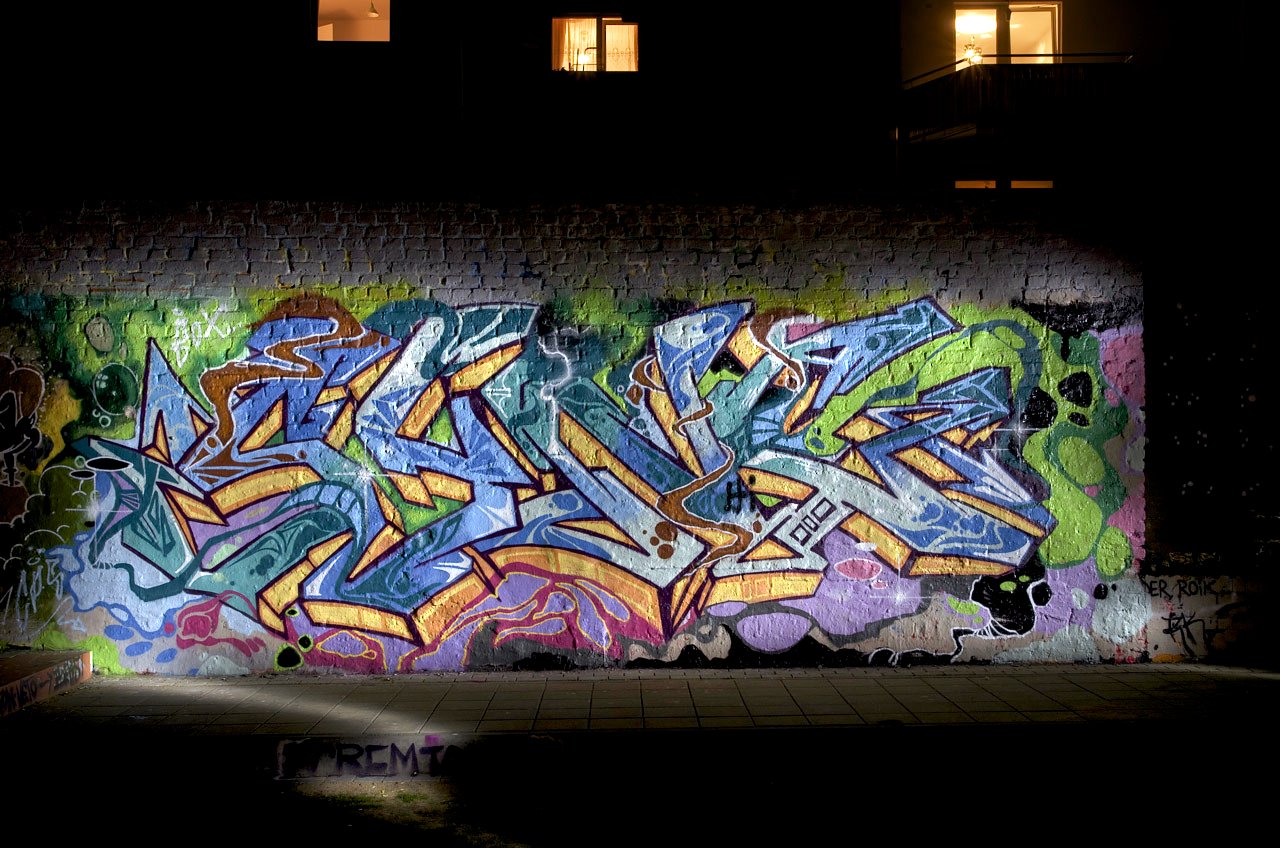 Graffiti Wall in Köln - Photo by Jupiter - Sync, CPS, Crime (2013)