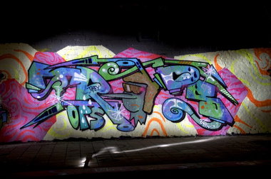 Graffiti Wall in Köln - Photo by Jupiter - Trips, OPS, Cologne (2013)